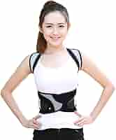 Amazon.co.jp: 姿勢矯正器の背中の痛み、首の背中と肩の痛みの緩和に